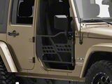 Tubular Doors with Mirrors; Front (07-18 Jeep Wrangler JK)