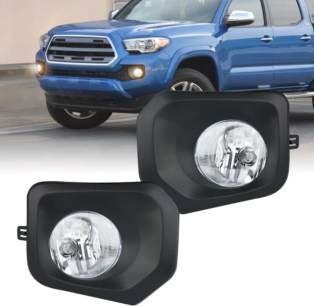 Fog Lights; Clear (1623 SR, SR5) Free Shipping