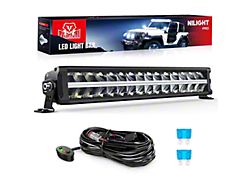 19-Inch LED Light Bar with DRL; Anti-Glare Flood/Spot Combo (Universal; Some Adaptation May Be Required)