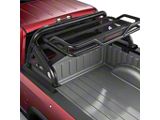 Truck Bed Chase Rack Roll Bar Cargo Carrier Basket; Black (14-26 Tundra)