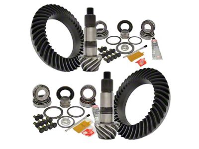 Nitro Gear & Axle Dana M210 Front Axle/M220 Rear Axle Ring and Pinion Gear Kit; 5.29 Gear Ratio (21-25 Bronco w/ OEM Front E-Locker)