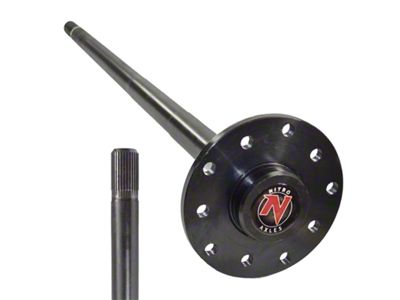 Nitro Gear & Axle 32-Spline Dana 44 Rear Axle; Passenger Side (07-18 Jeep Wrangler JK Rubicon)