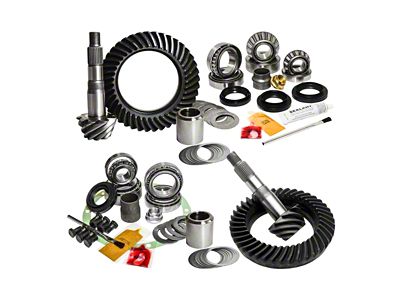 Nitro Gear & Axle 8-Inch Front Axle/8-Inch Rear Axle Ring and Pinion Gear Kit; 4.88 Gear Ratio (16-23 4WD Tacoma w/ Automatic Transmission & w/o E-Locker)