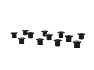 Nolathane Rear Leaf Spring Shackle Bushings; Re-Uses Factory Hardware (76-86 Jeep CJ7)