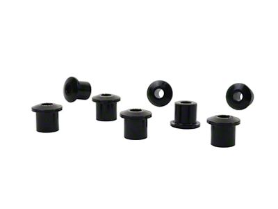 Nolathane Rear Leaf Spring and Shackle Bushings; Re-Uses Factory Hardware (76-86 Jeep CJ7)
