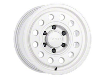 Nomad Wheels Convoy Salt 6-Lug Wheel; 17x8.5; -10mm Offset (22-25 Bronco Raptor)
