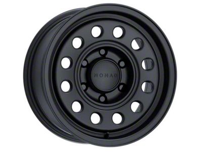 Nomad Wheels Convoy Satin Black 6-Lug Wheel; 17x8.5; 0mm Offset (22-25 Bronco Raptor)