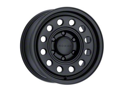 Nomad Wheels Convoy Satin Black 6-Lug Wheel; 17x8.5; -10mm Offset (22-25 Bronco Raptor)