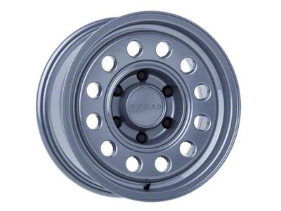 Nomad Wheels Convoy Utility Gray 6-Lug Wheel; 17x8.5; 0mm Offset (22-25 Bronco Raptor)