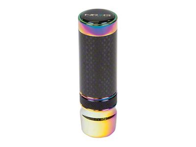 NRG Innovations Slimboy Adjustable Shift Knob; Multi-Color Carbon Fiber (05-21 Frontier w/ Manual Transmission)