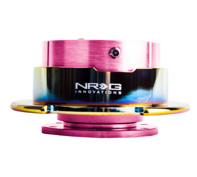 NRG Gen 3.0 Pink/Pink Ring Steering Wheel Quick Release
