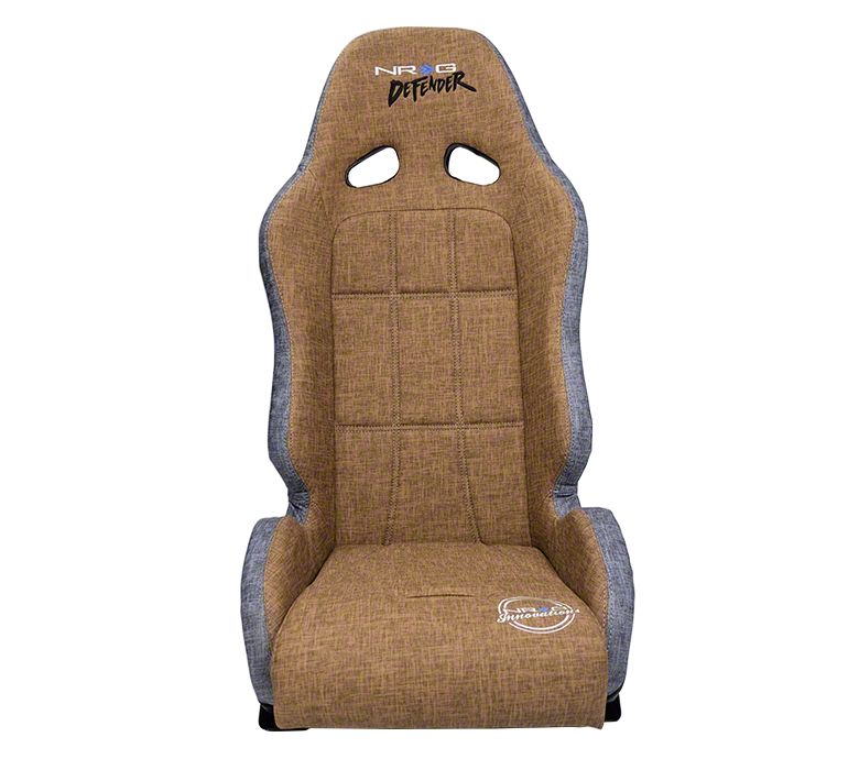 NRG Innovations Jeep Wrangler Defender Water-Resistant Suspension Seat ...