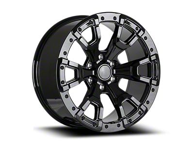 OE Concept Bronco Raptor Replica Gloss Black 6-Lug Wheel; 20x9; 20mm Offset (21-26 Bronco, Excluding Raptor)