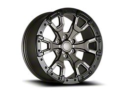 OE Concept Bronco Raptor Replica Gunmetal with Black Ring 6-Lug Wheel; 20x9; 20mm Offset (21-26 Bronco, Excluding Raptor)