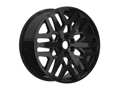 OE Concept Ford Expedition Unlimited Replica Gloss Black 6-Lug Wheel; 22x9.5; 44mm Offset (22-26 Bronco Raptor)