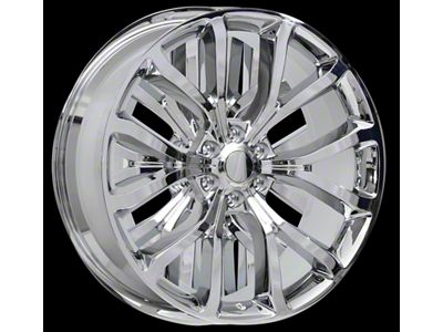 OE Concept Ford Platinum Replica Full Brushed 6-Lug Wheel; 22x9.5; 44mm Offset (22-26 Bronco Raptor)