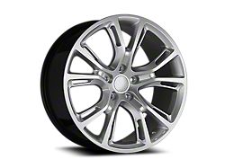 OE Concept Jeep SRT-8 Replica Hyper Silver Wheel; 20x9; 34mm Offset (07-18 Jeep Wrangler JK)