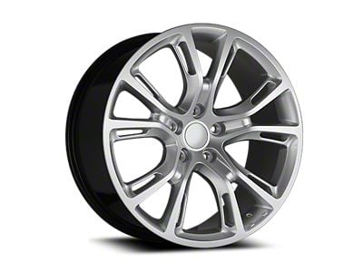 OE Concept Jeep SRT-8 Replica Hyper Silver Wheel; 20x9; 34mm Offset (07-18 Jeep Wrangler JK)