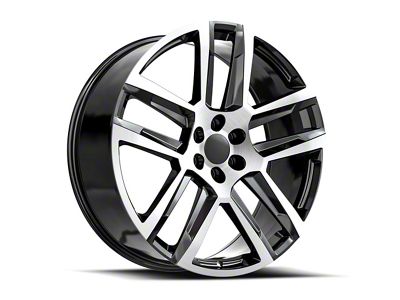 OE Revolution C-32 Gloss Black and Machined 6-Lug Wheel; 26x10; 31mm Offset (04-15 Titan)