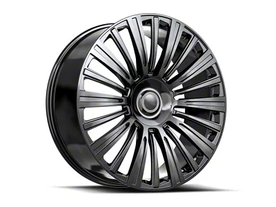OE Revolution CAD-35 Gloss Black 6-Lug Wheel; 24x10; 31mm Offset (17-24 Titan)