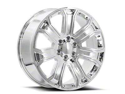 OE Revolution G-06 Chrome 6-Lug Wheel; 22x9; 31mm Offset (17-24 Titan)
