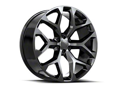 OE Revolution G-09 Gloss Black 6-Lug Wheel; 20x9; 24mm Offset (04-15 Titan)
