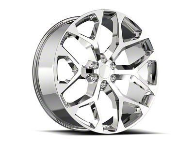 OE Revolution G-09 Nano Chrome 6-Lug Wheel; 20x9; 24mm Offset (04-15 Titan)