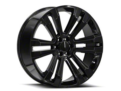 OE Revolution G-10 Gloss Black 6-Lug Wheel; 28x10; 31mm Offset (04-15 Titan)