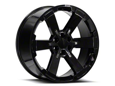OE Revolution G-11 Gloss Black 6-Lug Wheel; 24x10; 31mm Offset (17-24 Titan)