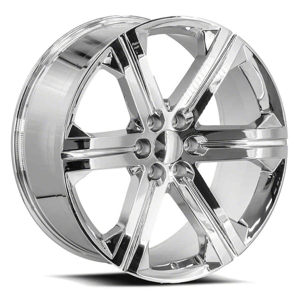 OE Revolution Titan G-13 Chrome 6-Lug Wheel; 22x9; 31mm Offset G13 ...