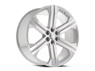 OE Revolution G-13 Silver and Machined 6-Lug Wheel; 26x10; 31mm Offset (04-15 Titan)