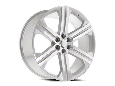 OE Revolution G-13 Silver and Machined 6-Lug Wheel; 26x10; 31mm Offset (17-24 Titan)