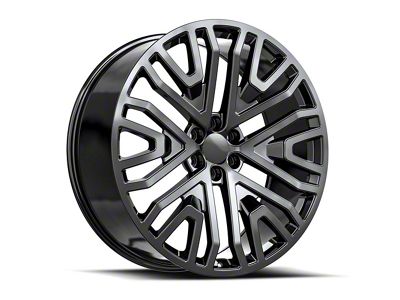 OE Revolution G-14 Gloss Black 6-Lug Wheel; 24x10; 31mm Offset (04-15 Titan)