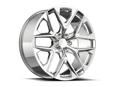 OE Revolution C-39 Nano Chrome 6-Lug Wheel; 22x9; 31mm Offset (16-24 Titan XD)