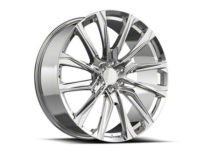 OE Revolution CAD-34 Nano Chrome 6-Lug Wheel; 26x10; 31mm Offset (16-24 Titan XD)