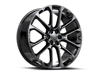 OE Revolution G-40 Gloss Black 6-Lug Wheel; 24x10; 31mm Offset (16-24 Titan XD)