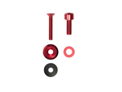 Off Road Concepts Cowl Hardware Kit; Ruby Red (20-25 Jeep Gladiator JT)