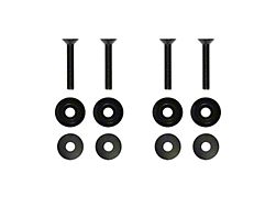 Off Road Concepts Cowl Hardware Kit; Black (07-18 Jeep Wrangler JK)