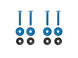 Off Road Concepts Cowl Hardware Kit; Blue (07-18 Jeep Wrangler JK)