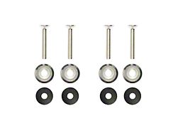 Off Road Concepts Cowl Hardware Kit; Silver (07-18 Jeep Wrangler JK)