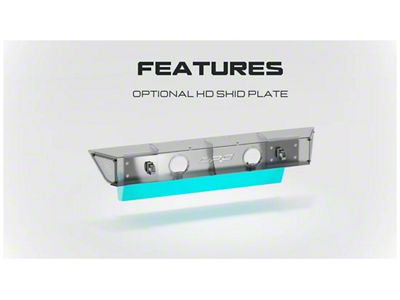 Off Road Concepts Explorer Series Front Bumper with Mopar Fog Light Adapter Kit and Fairlead Mount; Raw Steel (18-25 Jeep Wrangler JL w/o Steel Bumper Group Fog Lights)