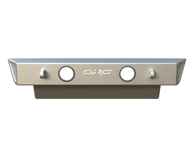Off Road Concepts Explorer Series Front Bumper with Skid Plate and Mopar Fog Light Adapter Kit; Raw Steel (18-25 Jeep Wrangler JL w/o Steel Bumper Group Fog Lights)