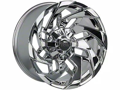 Off-Road Monster M24 Chrome Wheel; 20x10; -19mm Offset (20-25 Jeep Gladiator JT)