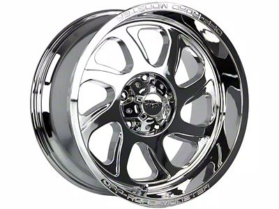 Off-Road Monster M22 Chrome 6-Lug Wheel; 20x10; -19mm Offset (22-25 Tundra)