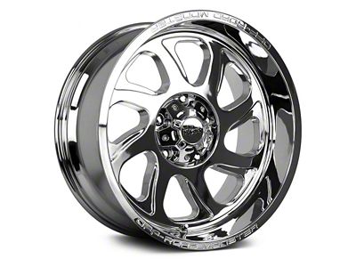 Off Road Monster M22 Chrome 6-Lug Wheel; 22x12; -44mm Offset (22-25 Tundra)