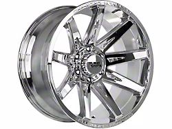 Off-Road Monster M25 Chrome 6-Lug Wheel; 20x10; -19mm Offset (22-25 Tundra)
