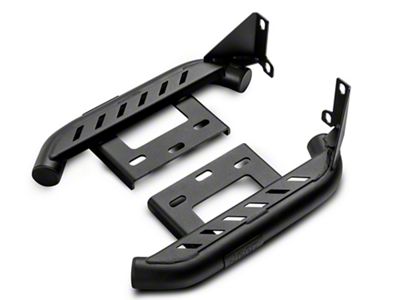 Jeep Licensed by RedRock Bed Side Rock Rails with Jeep Logo (20-25 Jeep Gladiator JT)