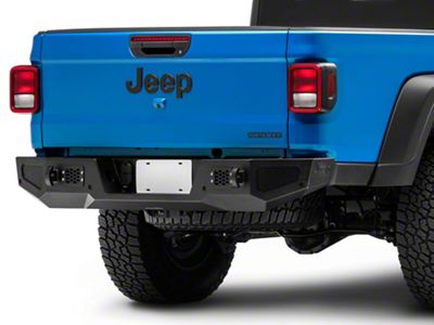 Jeep Licensed by RedRock HD Rear Bumper with Jeep Logo (20-25 Jeep Gladiator JT)