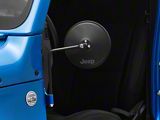 Jeep Licensed by RedRock Round Adventure Mirrors with Engraved Jeep Logo (20-25 Jeep Gladiator JT)