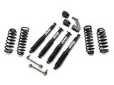 Jeep Licensed by Mammoth 2.50-Inch Suspension Lift Kit with Monotube Shocks (07-18 Jeep Wrangler JK)